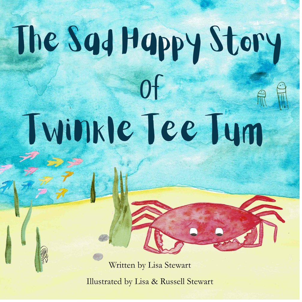 The Sad Happy Story of Twinkle Tee Tum, watercolor cover